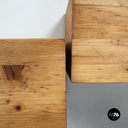 Sgabelli in legno, 1970 ca.