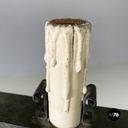 Italian antique Chandelier with eight lights in crafted wrought iron, 1930s