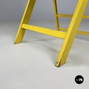 Italian mid-century modern Yellow wood folding chair Tric by Castiglioni, 1960s