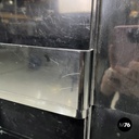 Italian modern black plastic storage trolley Boby Joe Colombo Bieffeplast, 1970s