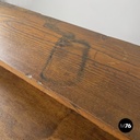 Italian modern wooden chest of drawers with visible joints La Casa Bella, 1970s