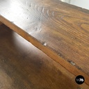 Italian modern wooden chest of drawers with visible joints La Casa Bella, 1970s