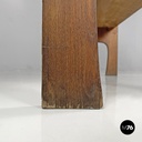 Italian modern wooden chest of drawers with visible joints La Casa Bella, 1970s