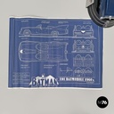 American limited edition Batmobile 60s model replica 0262/1500 DC Direct, 2000s