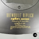 American limited edition Batmobile 60s model replica 0262/1500 DC Direct, 2000s