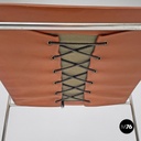 Sedia Tulu di Kazuhide Takahama per Simon Gavina in pelle color mattone, 1973