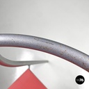 Sedie Dr Glob di Philippe Starck per Kartell in plastica rosa, 1980 ca.