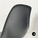 Italian modern Black plastic chairs by Charles and Ray Eames for Vitra, 2017