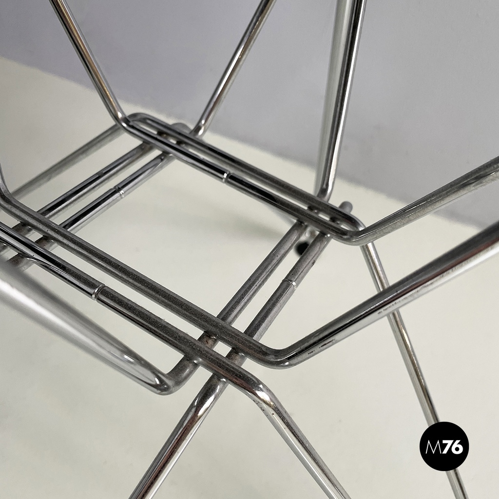 Italian modern Black plastic chairs by Charles and Ray Eames for Vitra, 2017