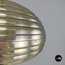 Lampadario dorato Splugen Brau di Achille e Pier Giacomo Castiglioni per Flos, 1960 ca.