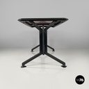 Italian mid-century modern black metal laminate desk Arco BBPR Olivetti, 1960s