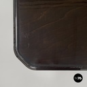 Italian mid-century modern black metal laminate desk Arco BBPR Olivetti, 1960s