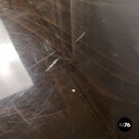 Italian mid-century modern black metal laminate desk Arco BBPR Olivetti, 1960s