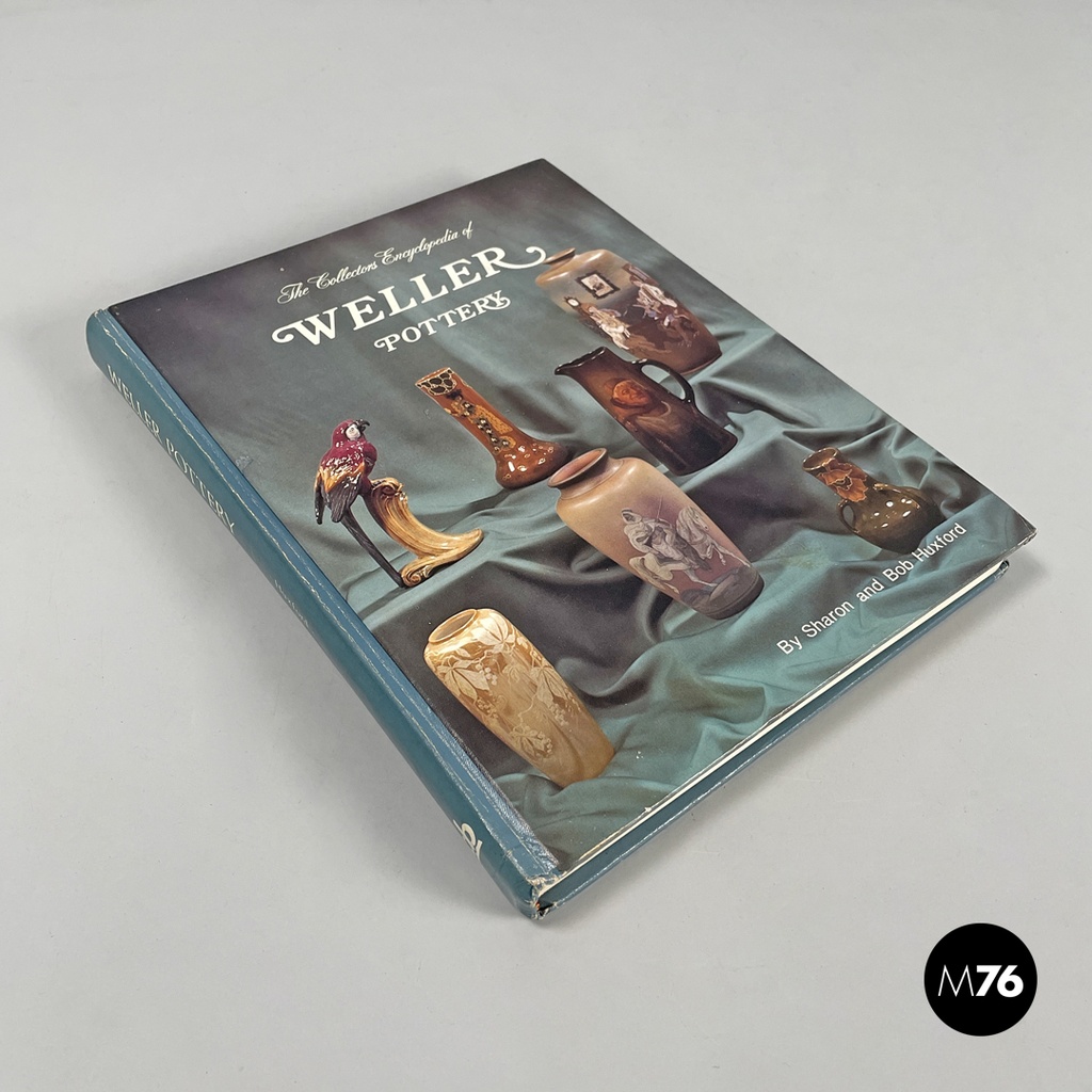 American antique ceramic glass ornamental aquarium Weller Loranger, early 1900s