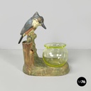 American antique ceramic glass ornamental aquarium Weller Loranger, early 1900s