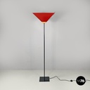 Italian modern floor lamp Kasuko in red metal by De Pas D’Urbino Lomazzi, 1970s