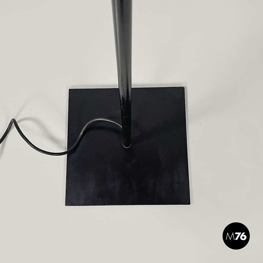 Italian modern floor lamp Kasuko in red metal by De Pas D’Urbino Lomazzi, 1970s