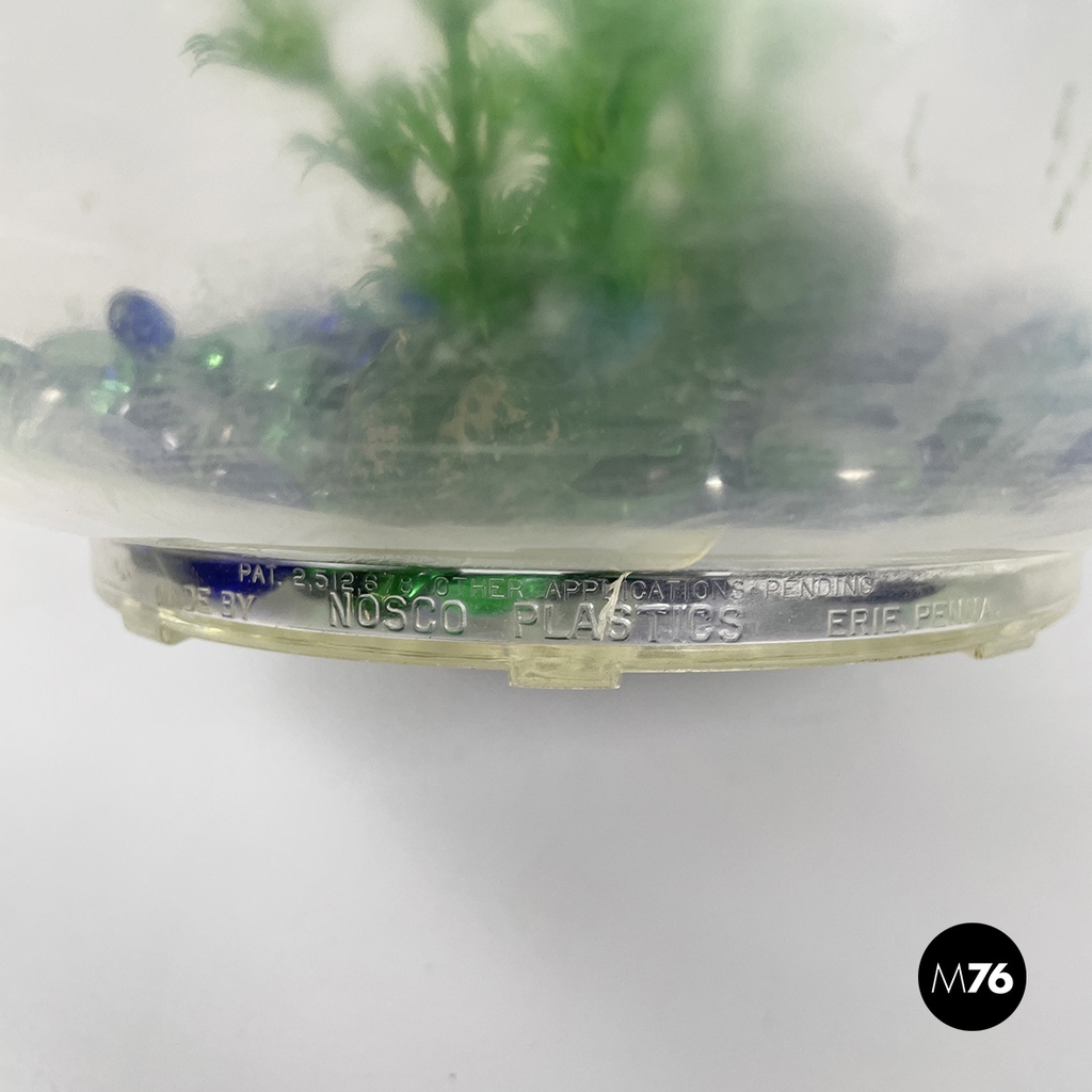 USA plastic table fish tank Aqua-Loop Mt. Parnell Fisheries Nosco Plastic 1950s