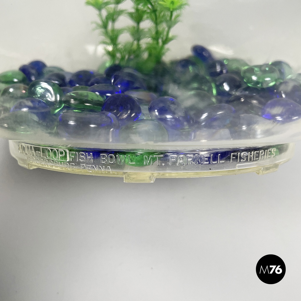 USA plastic table fish tank Aqua-Loop Mt. Parnell Fisheries Nosco Plastic 1950s