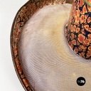 Italian party set with leather hatbox, top hat, mask, pipe and bow tie mid 1900s