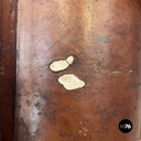 Italian party set with leather hatbox, top hat, mask, pipe and bow tie mid 1900s