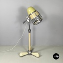Italian mid-century modern Metal floor standing hairdressing helmet, 1950s