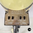 Italian mid-century modern Metal floor standing hairdressing helmet, 1950s