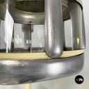 Italian mid-century modern Metal floor standing hairdressing helmet, 1950s