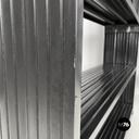 Italian modern Self-supporting bookcases in black plastic by Robots, 1990s