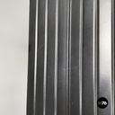 Italian modern Self-supporting bookcases in black plastic by Robots, 1990s