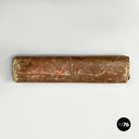 Italian mid-century modern Sunglasses in green glass and metal, mid 1900s