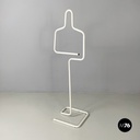Italian modern White metal valet stand coat hanger by Gieffe, 1970s