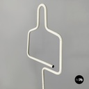 Italian modern White metal valet stand coat hanger by Gieffe, 1970s