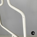 Italian modern White metal valet stand coat hanger by Gieffe, 1970s