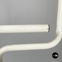 Italian modern White metal valet stand coat hanger by Gieffe, 1970s