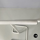 Italian modern White metal valet stand coat hanger by Gieffe, 1970s