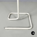 Italian modern White metal valet stand coat hanger by Gieffe, 1970s
