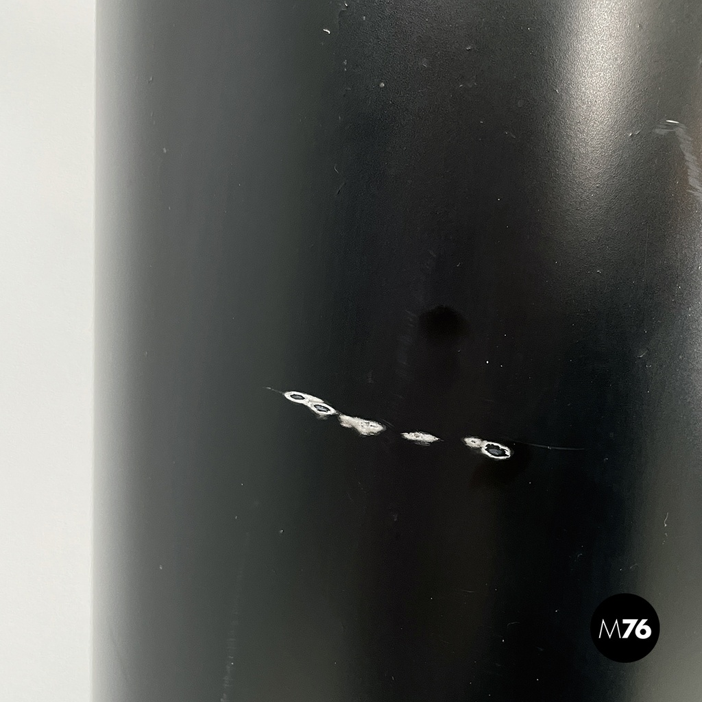 Italian modern Floor lamp in opaline glass metal plastic by Gino Vistosi, 1970s