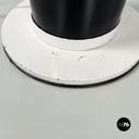 Italian modern Floor lamp in opaline glass metal plastic by Gino Vistosi, 1970s