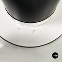 Italian modern Floor lamp in opaline glass metal plastic by Gino Vistosi, 1970s