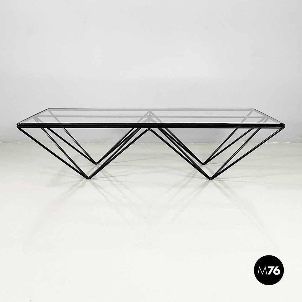 Italian modern rectangular coffee table Alanda by Paolo Piva for B&B, 1980s