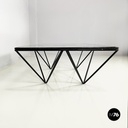 Italian modern rectangular coffee table Alanda by Paolo Piva for B&B, 1980s