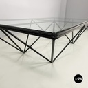 Italian modern rectangular coffee table Alanda by Paolo Piva for B&B, 1980s