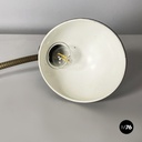 Lampada da tavolo in metallo verniciato nero e oro, 1970 ca.