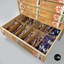 Italian mid-century modern wood chest of drawers by Cucirini Tre Stelle, 1960s