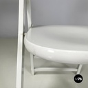 Italian mid-century modern grey wood folding chair Tric by Castiglioni, 1960s