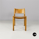 Sedie in legno, 1980 ca.