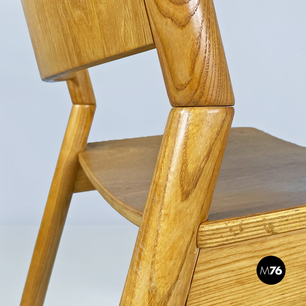Sedie in legno, 1980 ca.