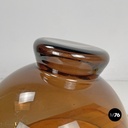 Finnish modern wood cutting board orange glass cloche Alvar Aalto Artek, 1970s