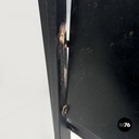 Italian mid-century modern black folding chair Tric Castiglioni BBB, 1960s